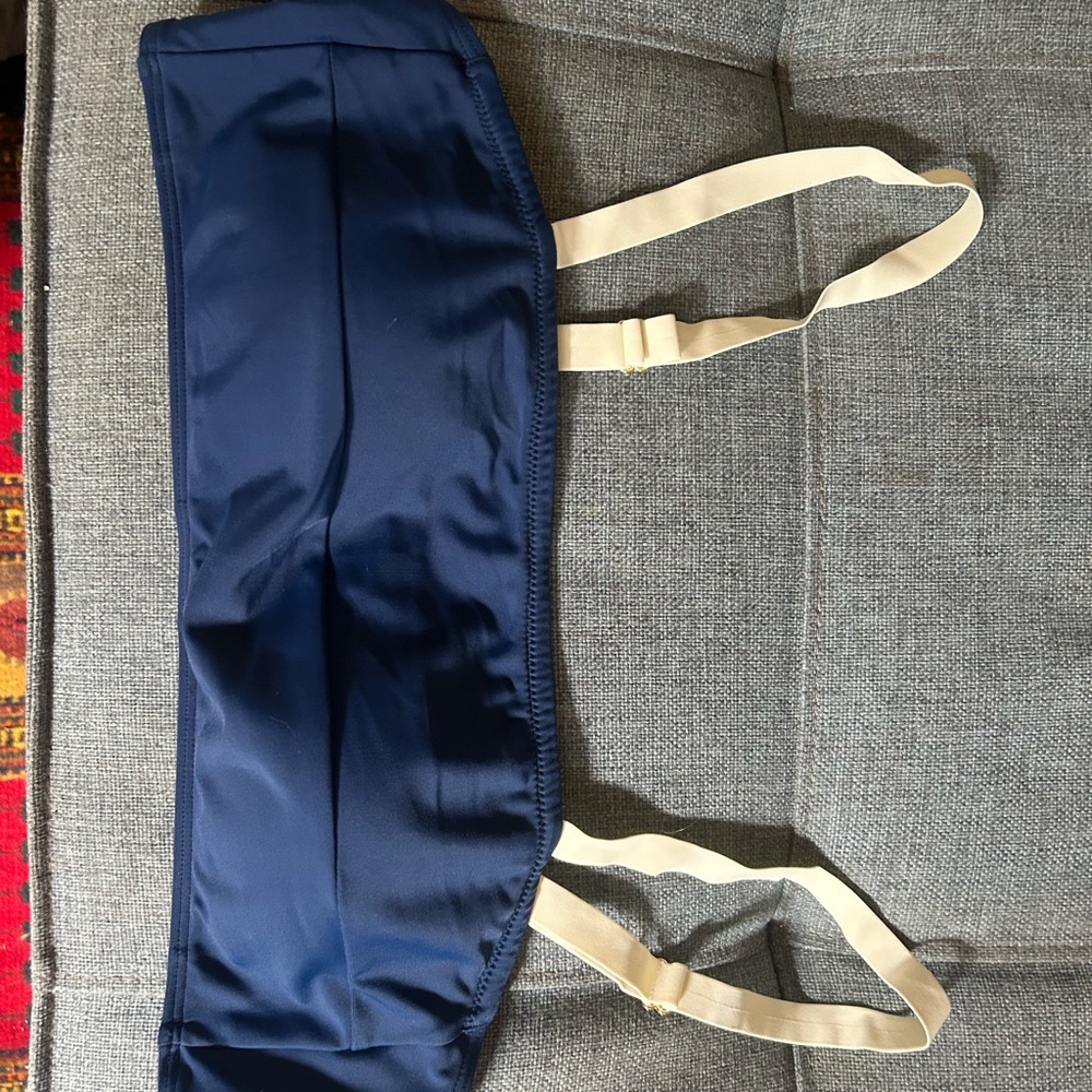 Summersalt Navy and Beige Bandeau